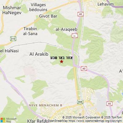 תמונה של אזור באר שבע