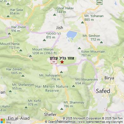תמונה של אזור אזור גליל עליון