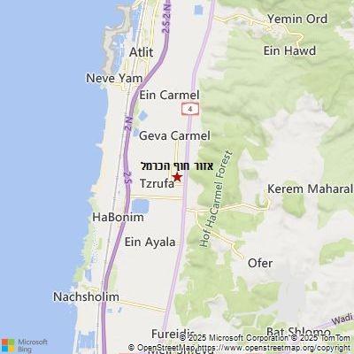 תמונה של אזור אזור חוף הכרמל