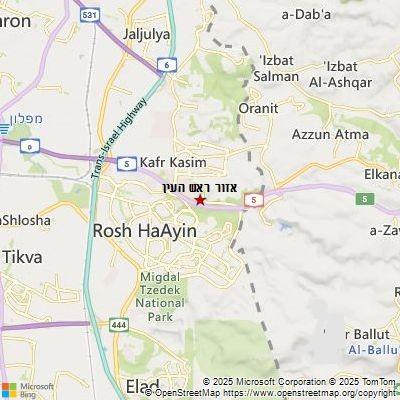 תמונה של אזור אזור ראש העין