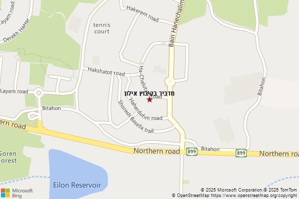 מדביר בקיבוץ אילון