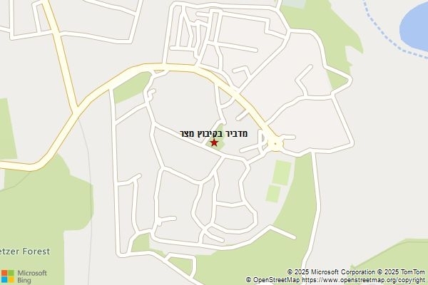 מדביר בקיבוץ מצר