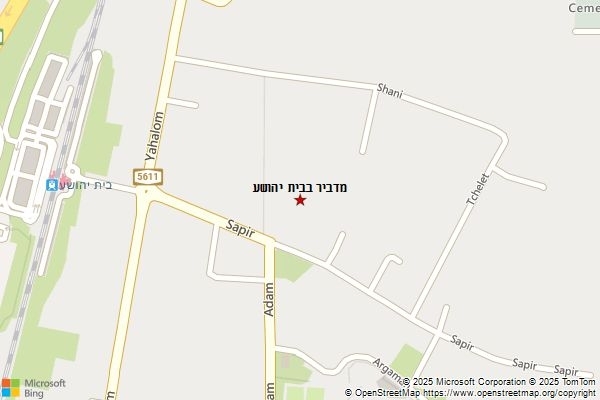 מדביר בבית יהושע