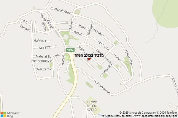 מדביר בכוכב השחר