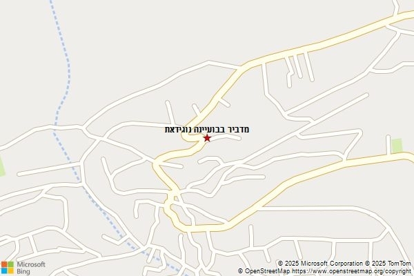 מדביר בבועיינה נוגידאת